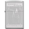 Zippo 2024 Zippo Custom Windproof Lighter Satin Chrome ZIP-205MP400760 - alternate 1